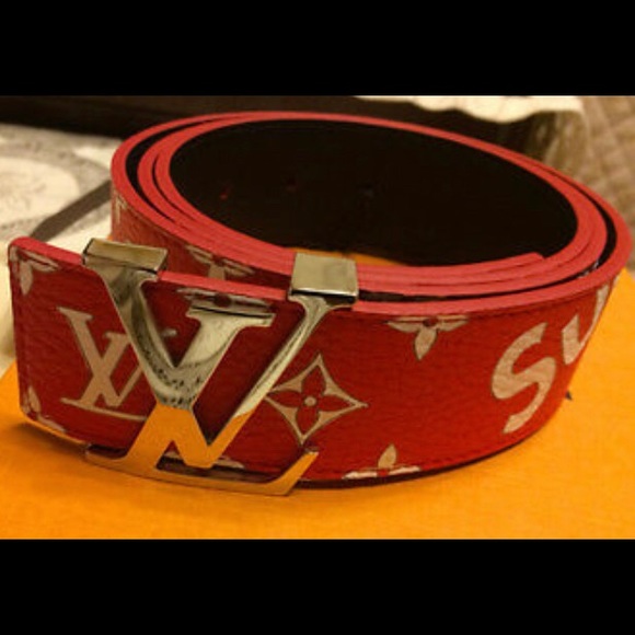 supreme red belt